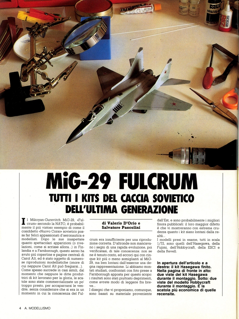 Aerei Modellismo 1990-09